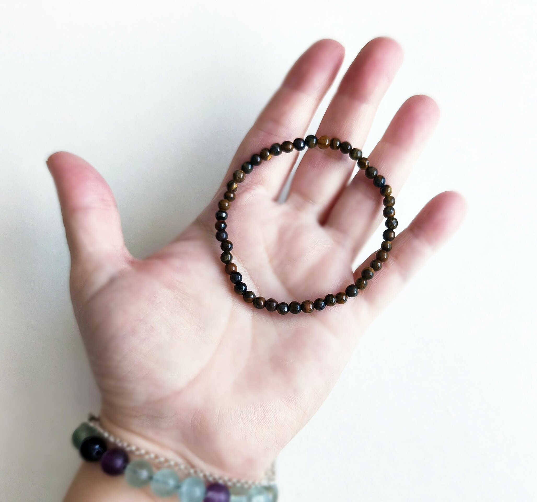 Pulsera Ojo Tigre 4mm - 2