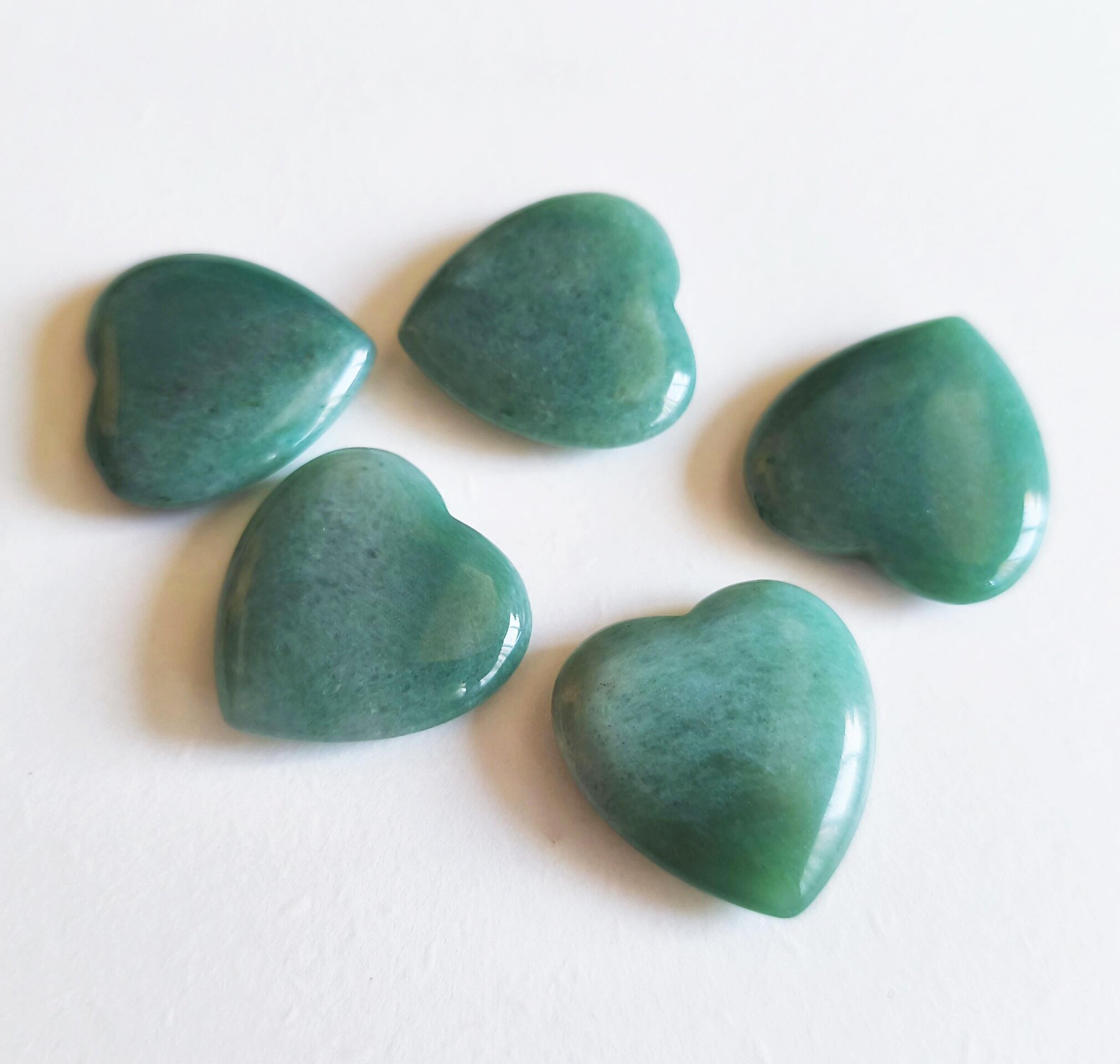 Corazón Aventurina Verde - 3