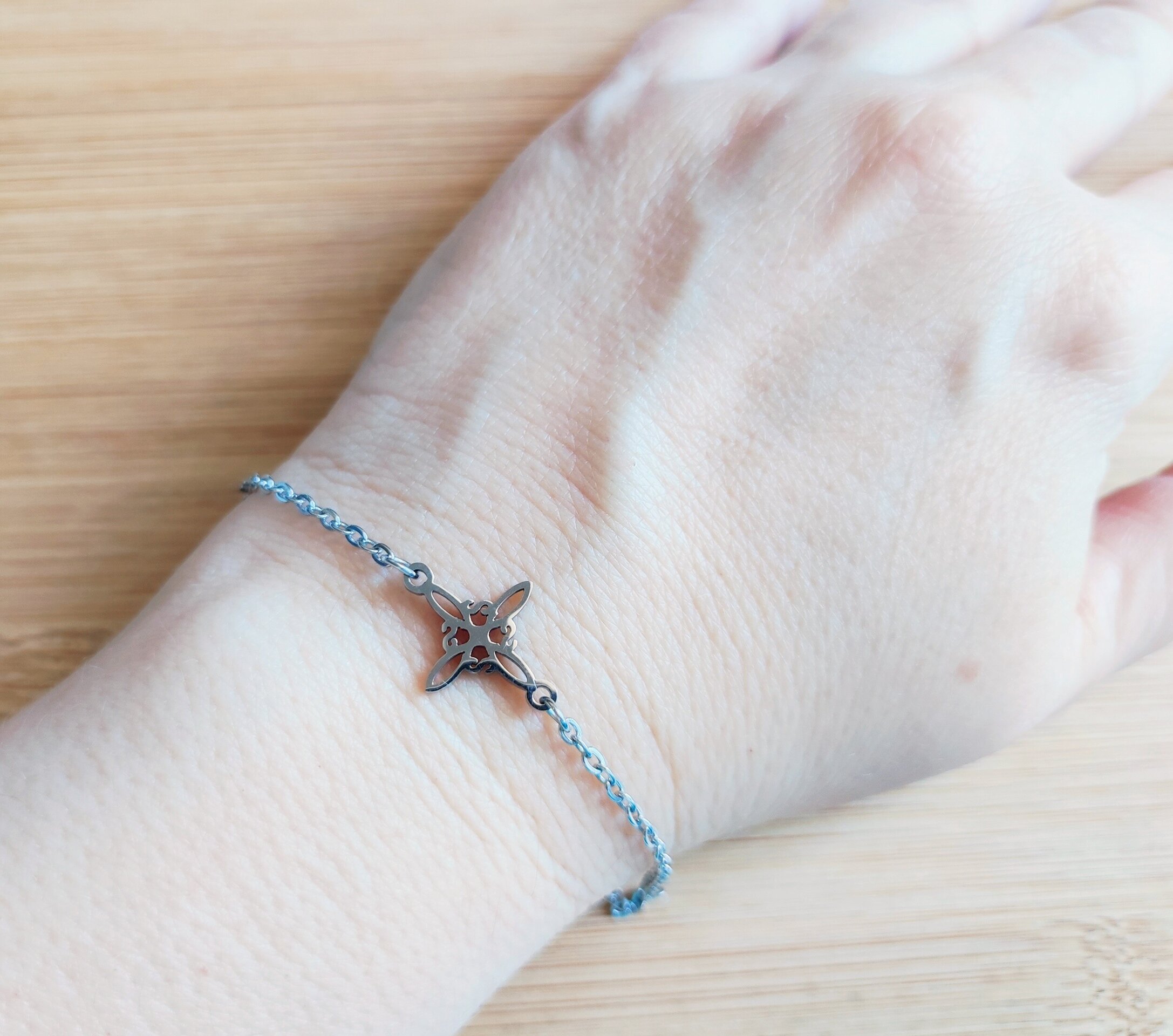 Pulsera Nudo Bruja - Acero Inoxidable - 3